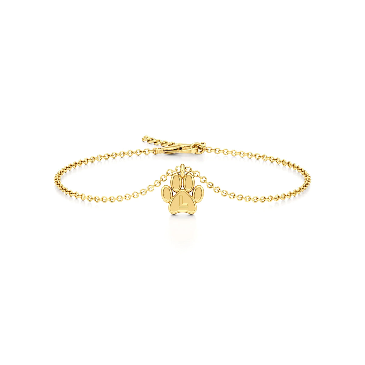 Pet Initial Bracelet