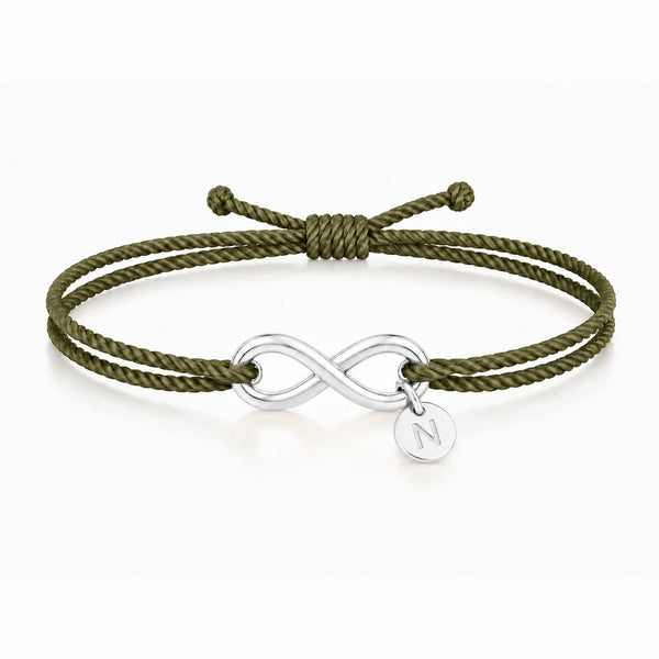 Infinite Love Cord Bracelet