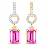 Diamond Accent Drop Earrings