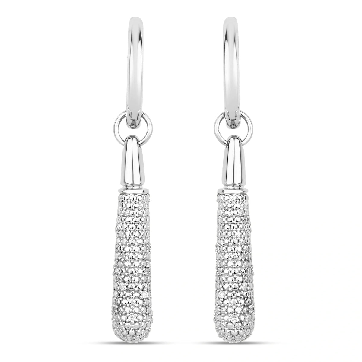 Natural Diamond Cocktail Drop Earrings