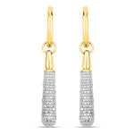 Natural Diamond Cocktail Drop Earrings