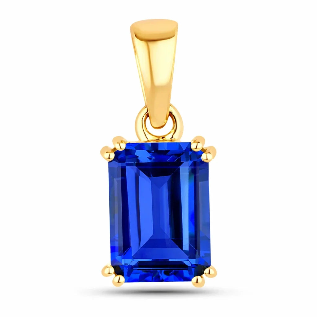Classic Emerald Cut Pendant