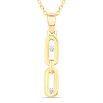 Stackable Dancing Diamond Necklace