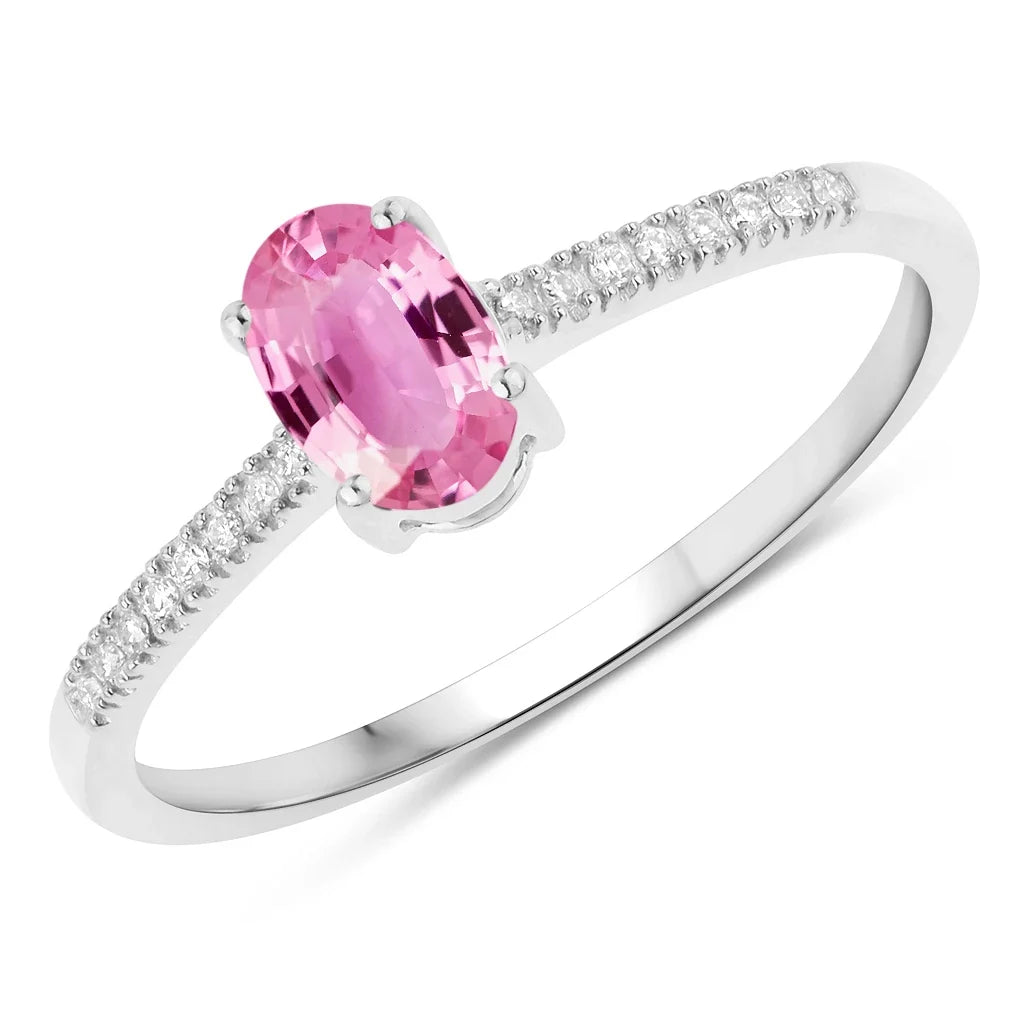 Oval Cut Diamond Halo Ring