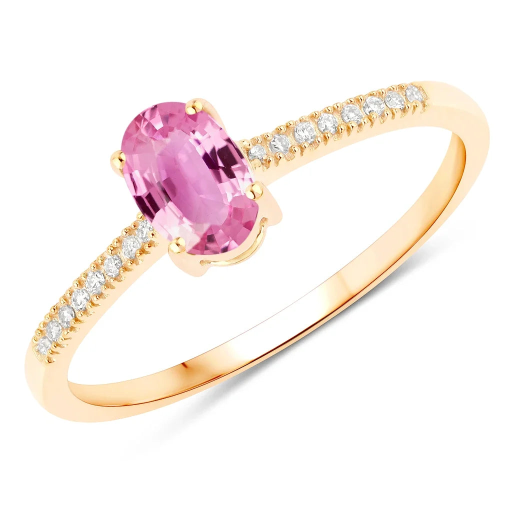 Oval Cut Diamond Halo Ring