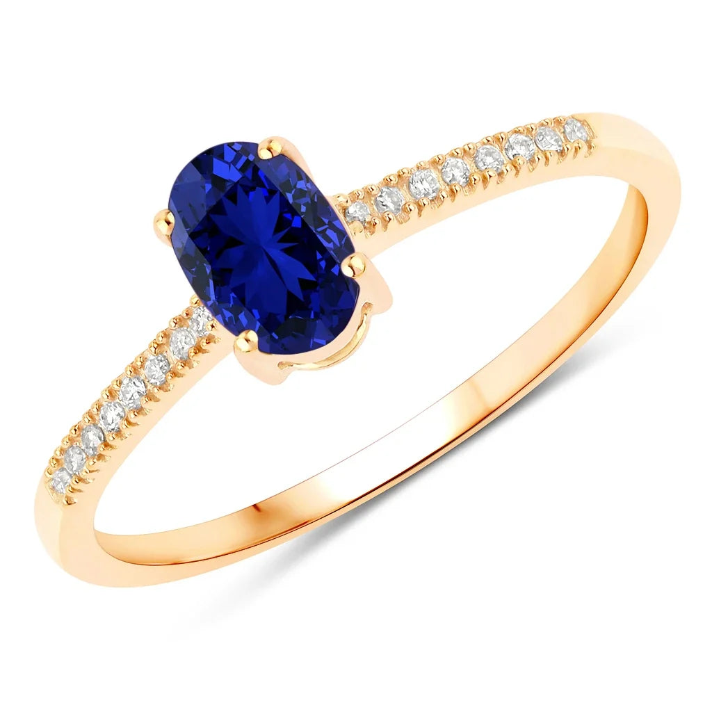 Oval Cut Diamond Halo Ring