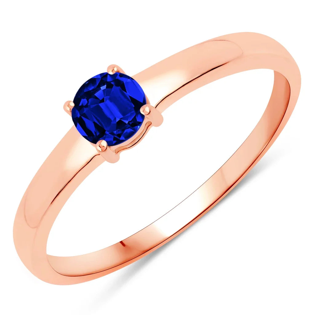 Round Cut Solitaire Ring