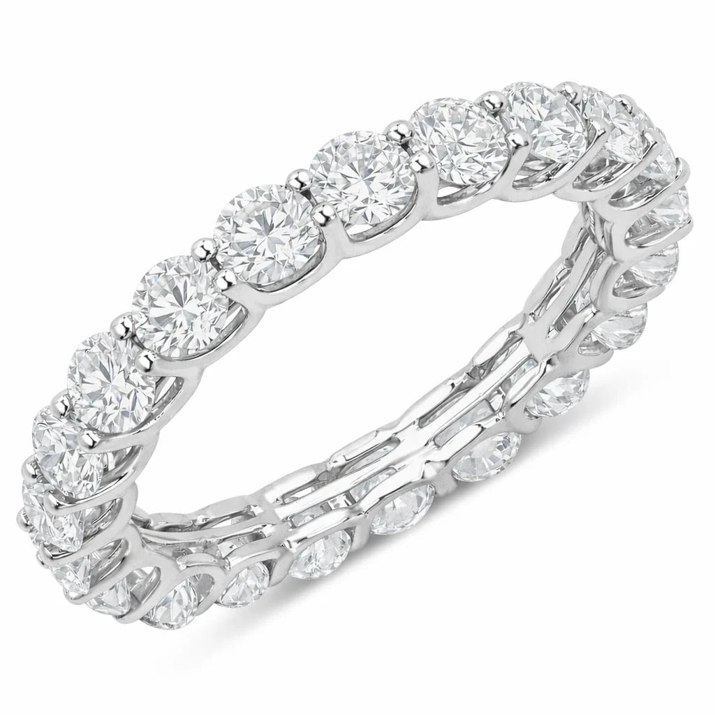 Round Prong Set Eternity Ring