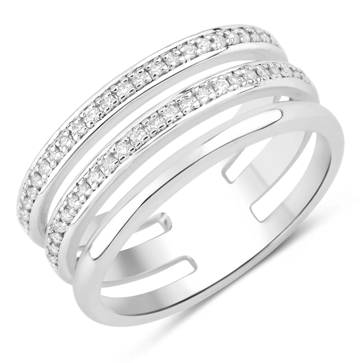 Statement Forever Ring in Natural Diamonds